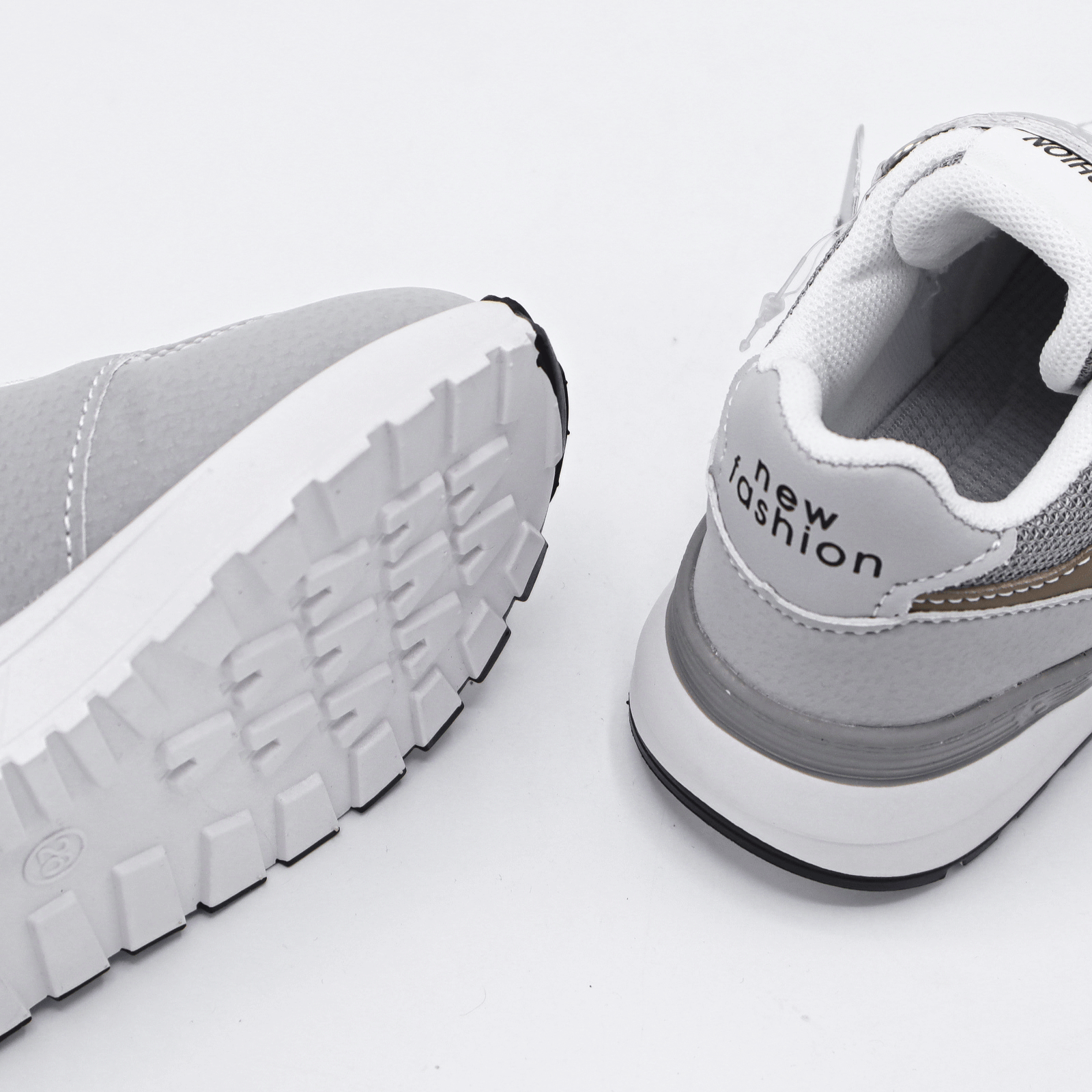 Kids Grey Casual Sneakers