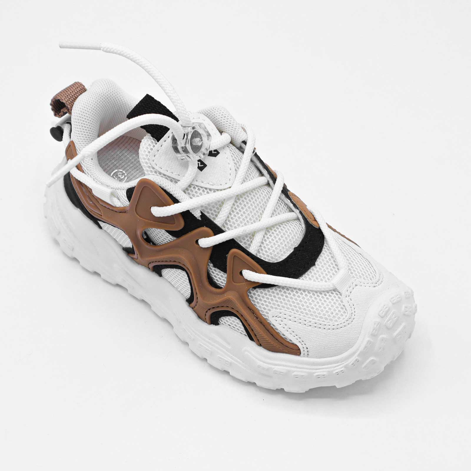 Modern Mesh and Rubber Sneaker