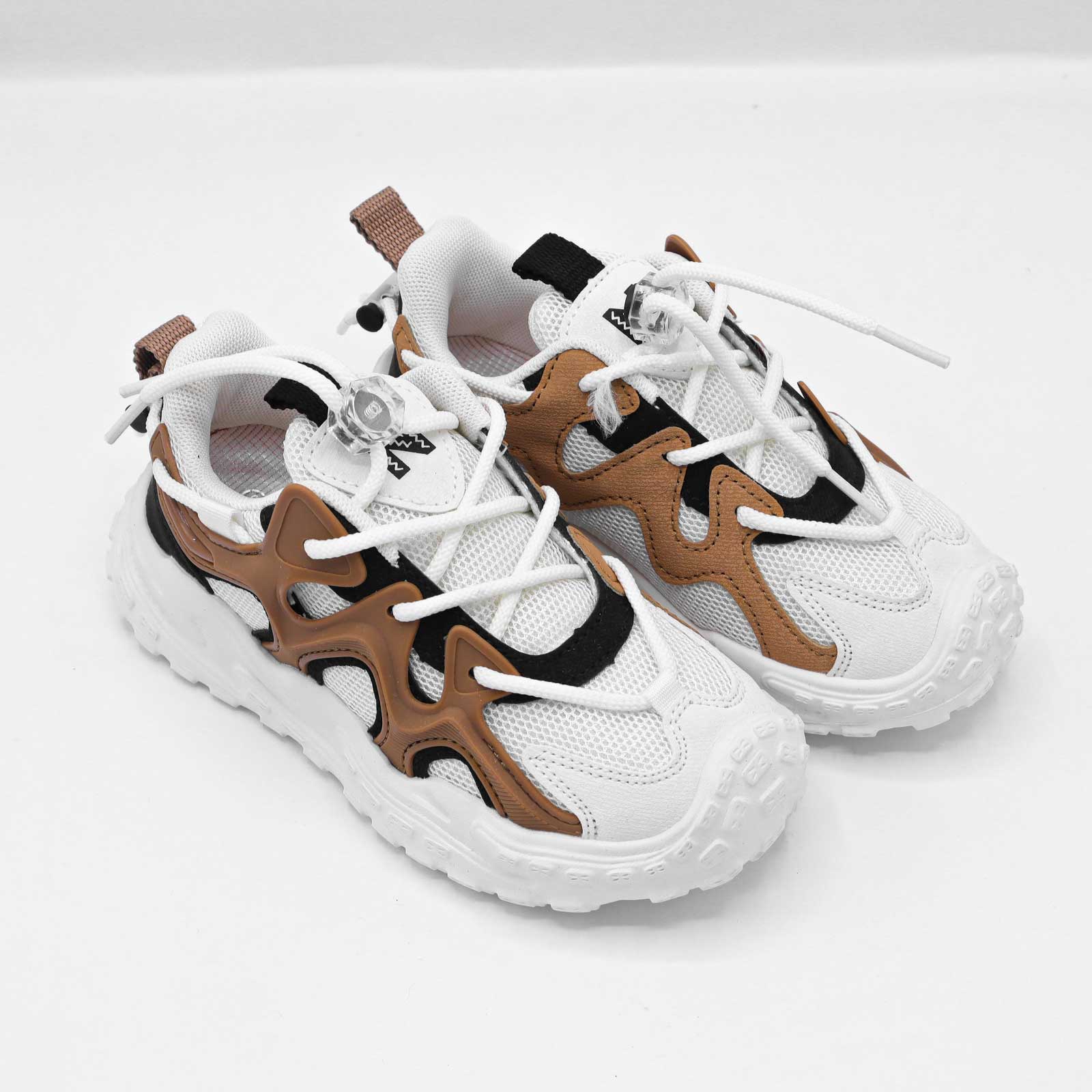 Modern Mesh and Rubber Sneaker