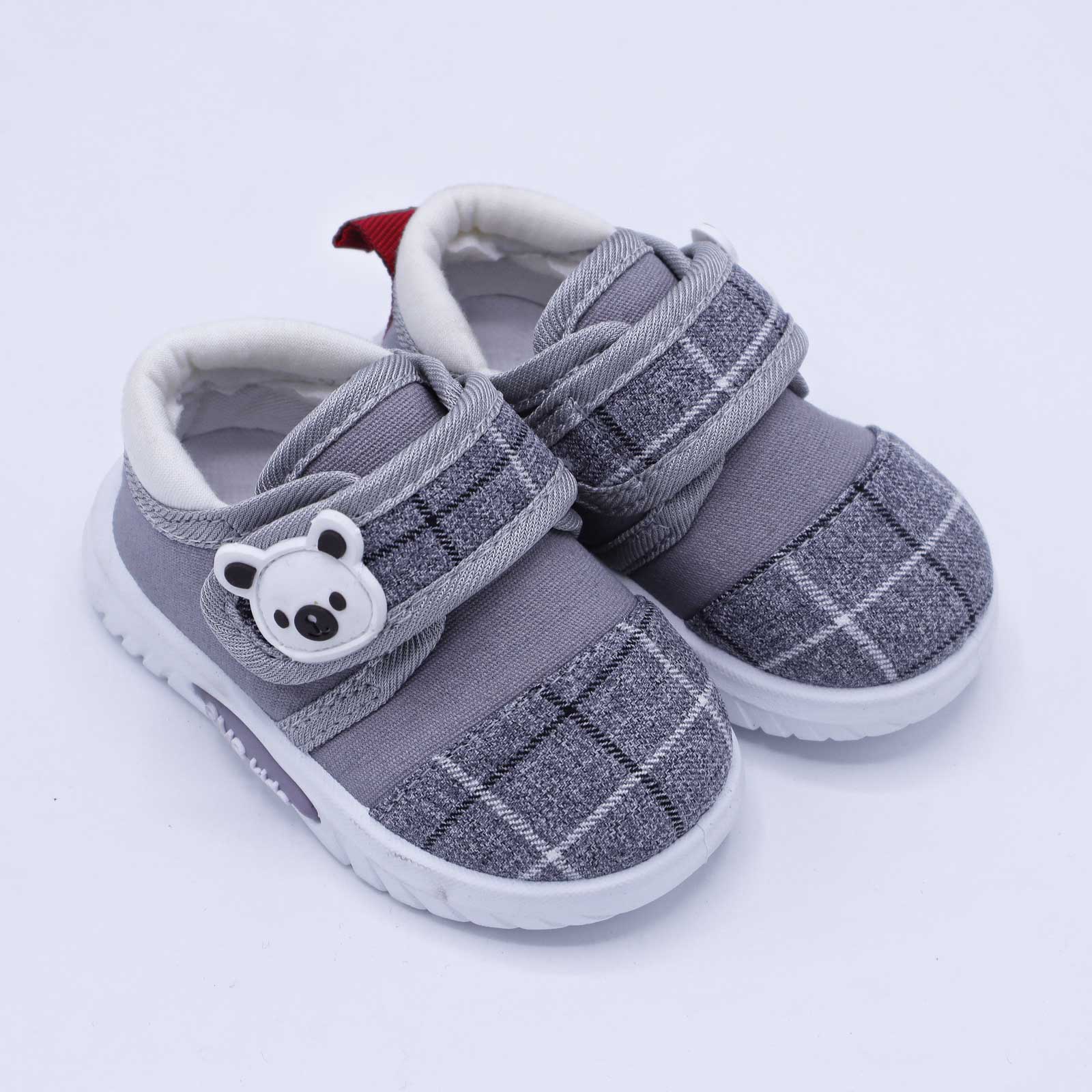 Kids Casual Shoes Bear Embossed