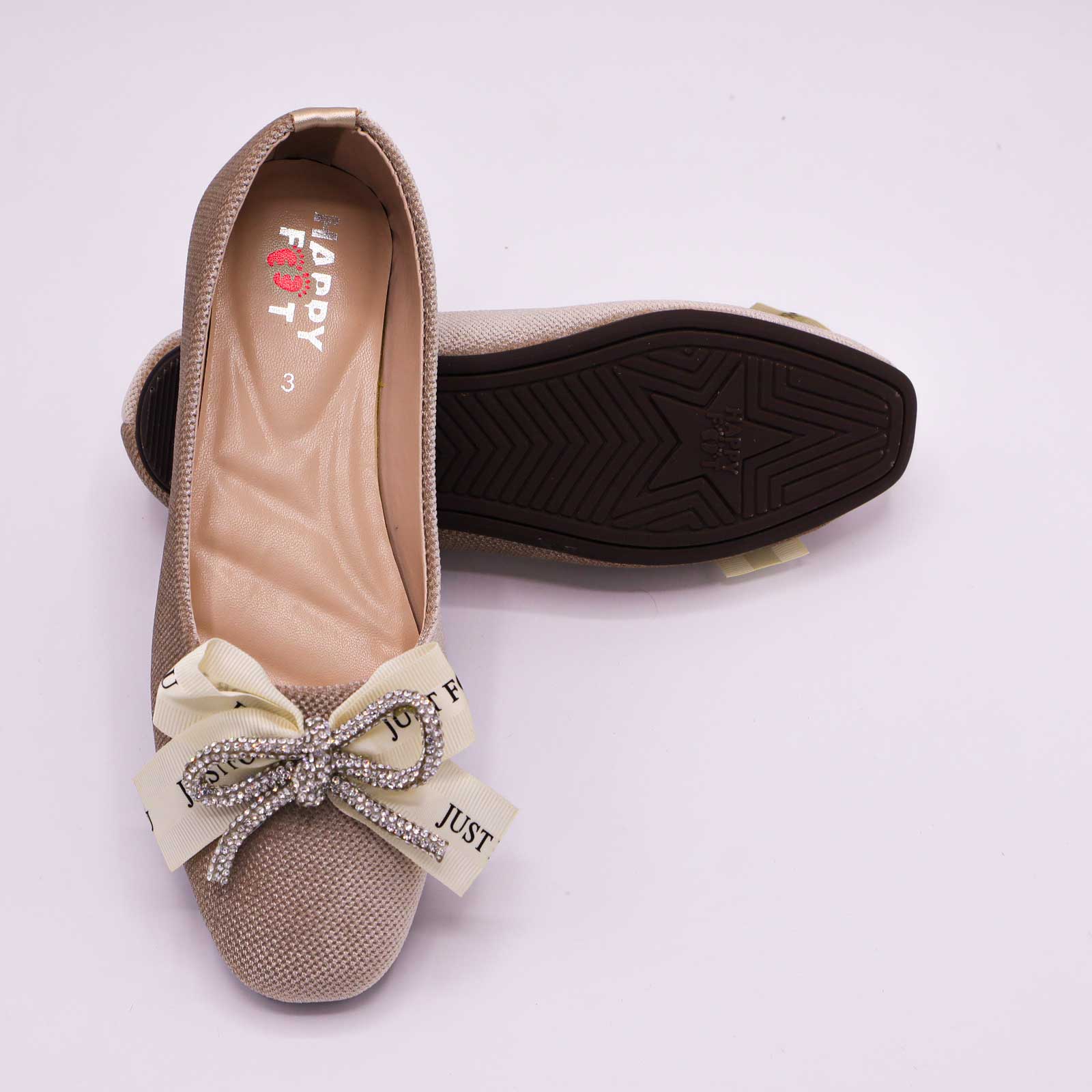 Girls Party Pumps with Bow
