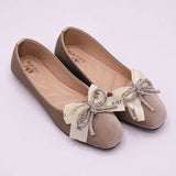 Girls Party Pumps with Bow