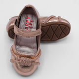 Girls Shimmery Bow Mary Jane Shoes
