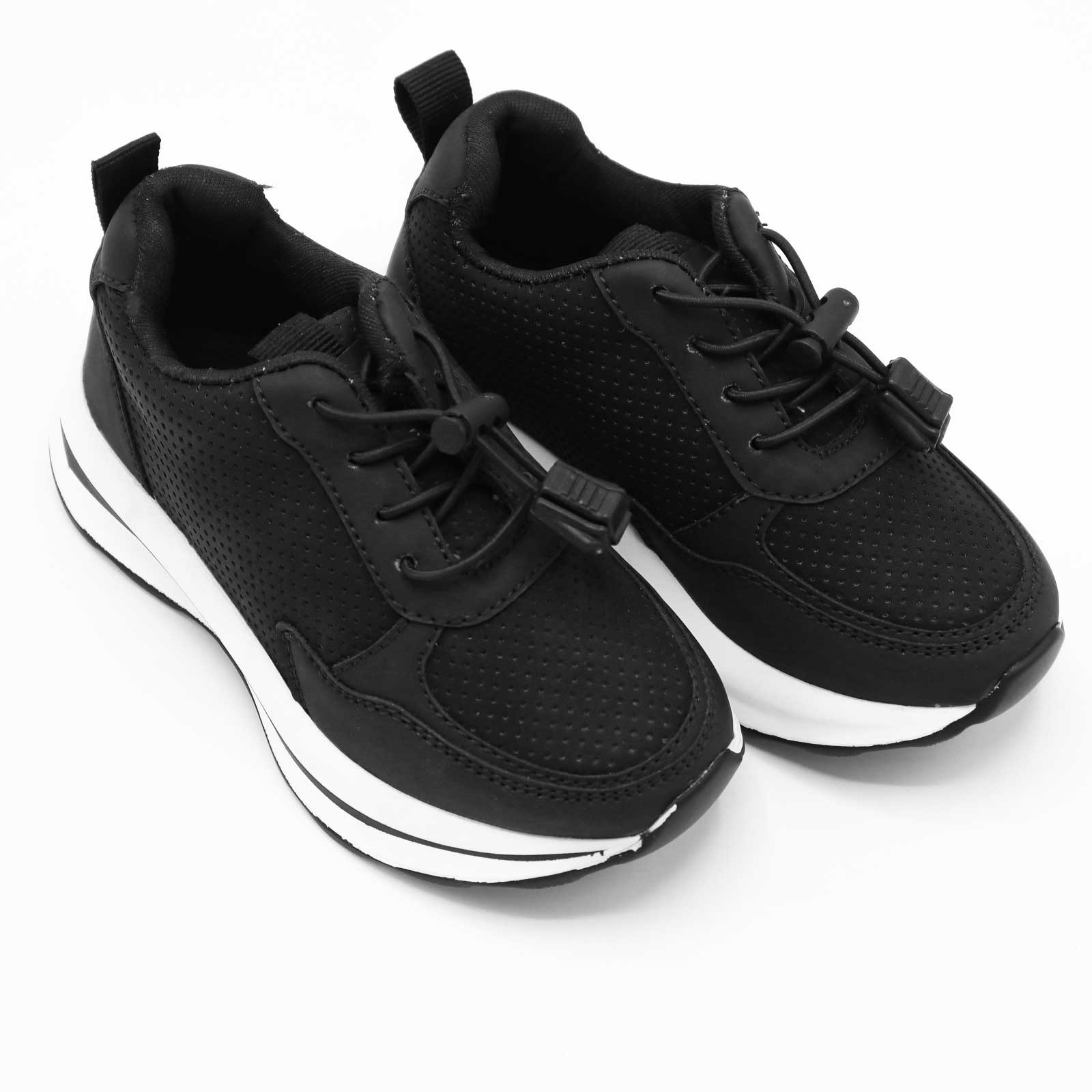 Kids Sport Sneakers Black