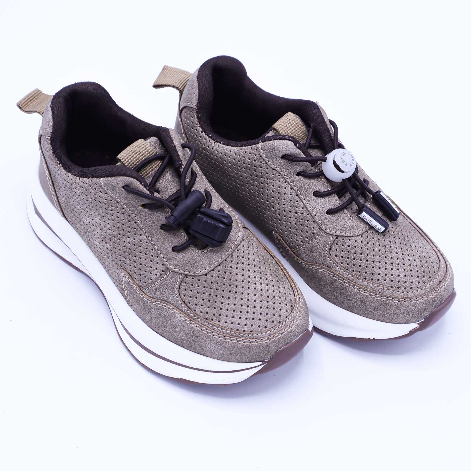 Kids Sport Sneakers Brown