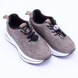 Kids Sport Sneakers Brown