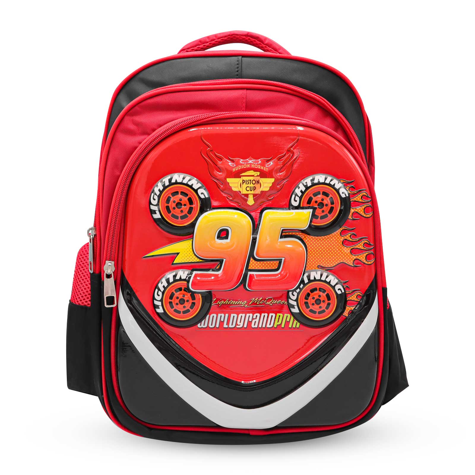 Kids Red Racing-Themed Kids Backpack