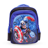 Kids Blue Superhero Shield Backpack