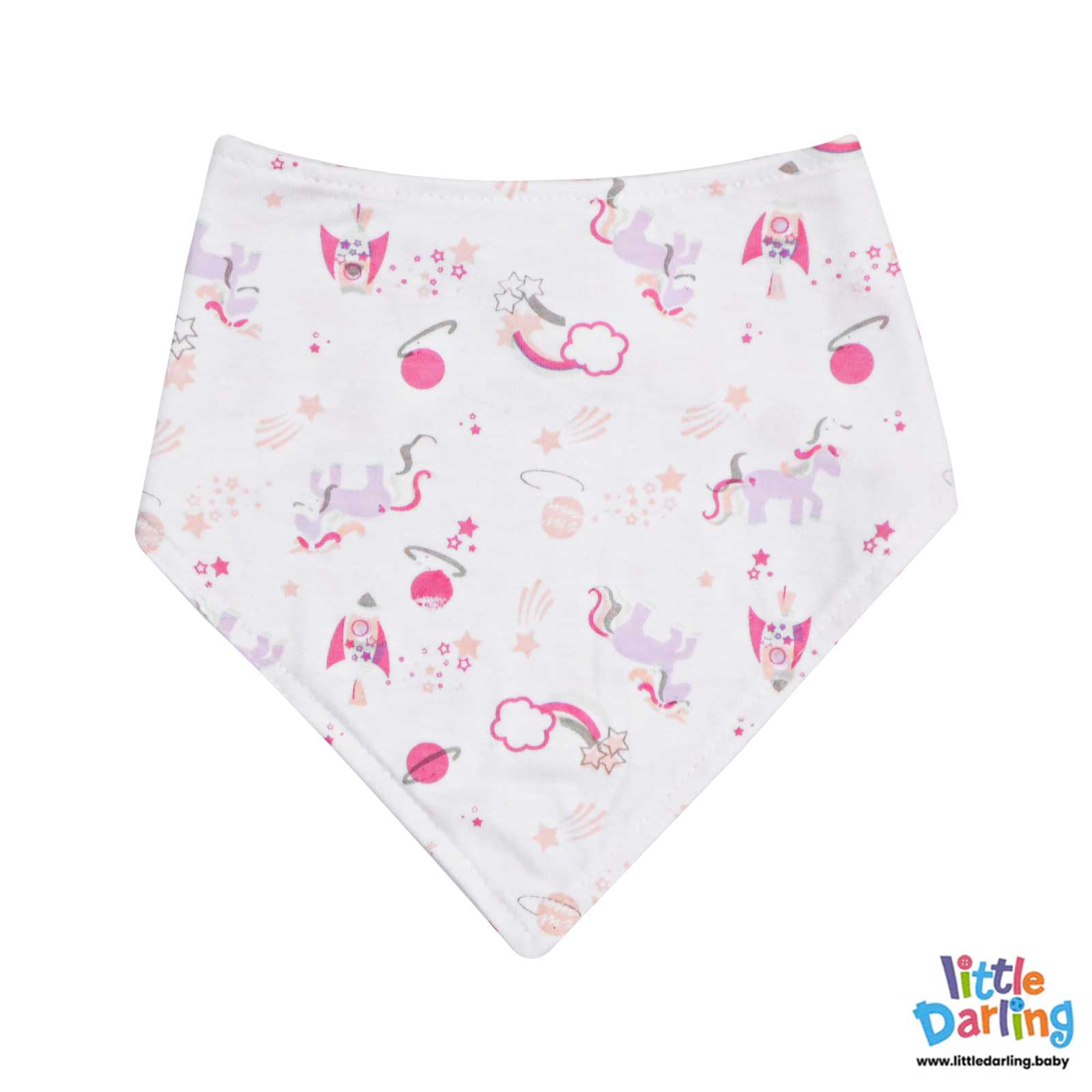 Baby Bandana Bibs Pk of 1 by Little Darling