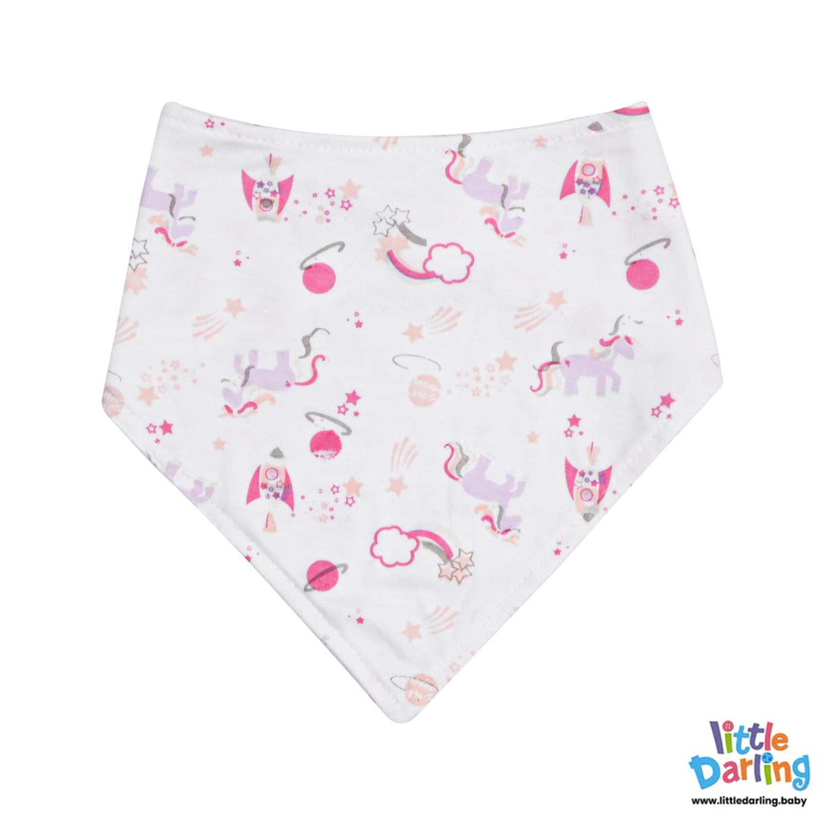 Baby Bandana Bibs Pk of 1 | Little Darling Price in Pakistan