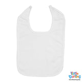 Baby Bibs White Pk of 3 | Little Darling