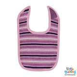 Baby Bibs Striped Pack of 3 | Little Darling