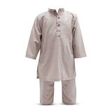 Boys Beige Kurta Pajama | Little Darling