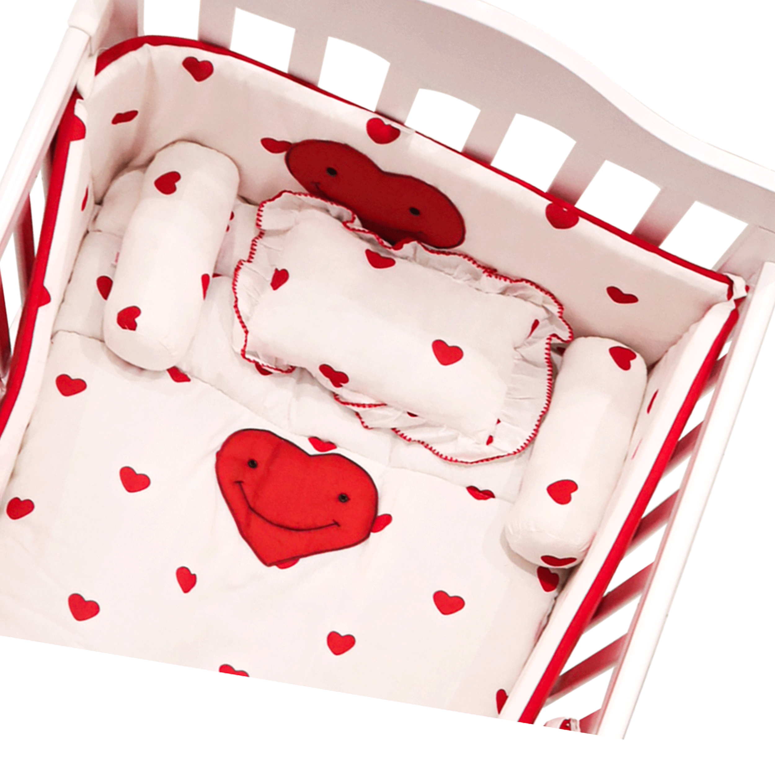 Cot Bumper's & Bedding Set by Little Darling