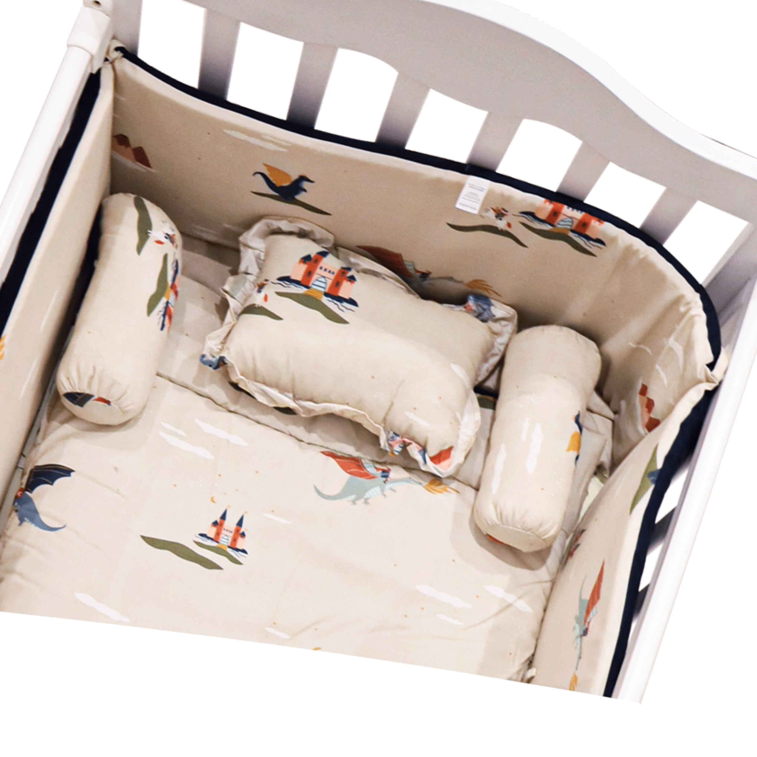 Cot Bumper's & Bedding Set by Little Darling