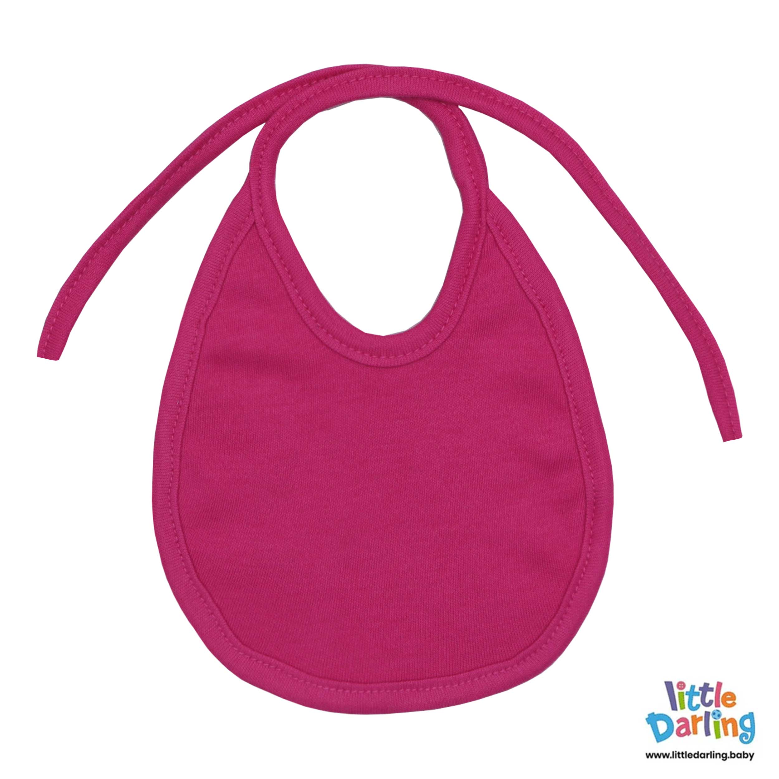 Baby Bibs Pk Of 5 Color Full Print by Little Darling