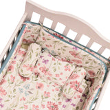 Cot Bumper's & Bedding Set Flower Print | Little Darling