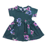 Baby Girl Dress Floral Belted | Little Darling