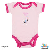 8 Pcs Gift set Polka Dot Print Pink Color | Little Darling