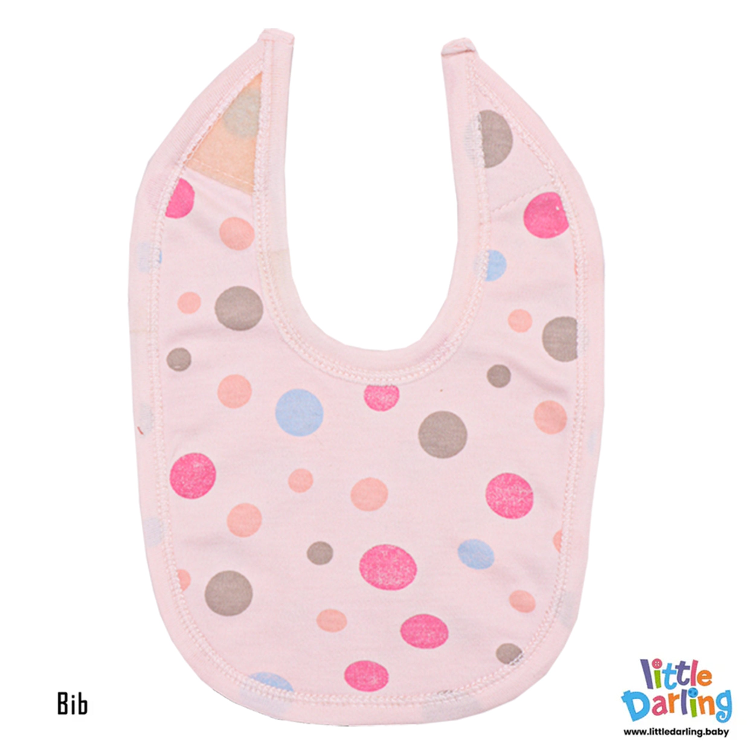 8 Pcs Gift set Polka Dot Print Pink Color by Little Darling