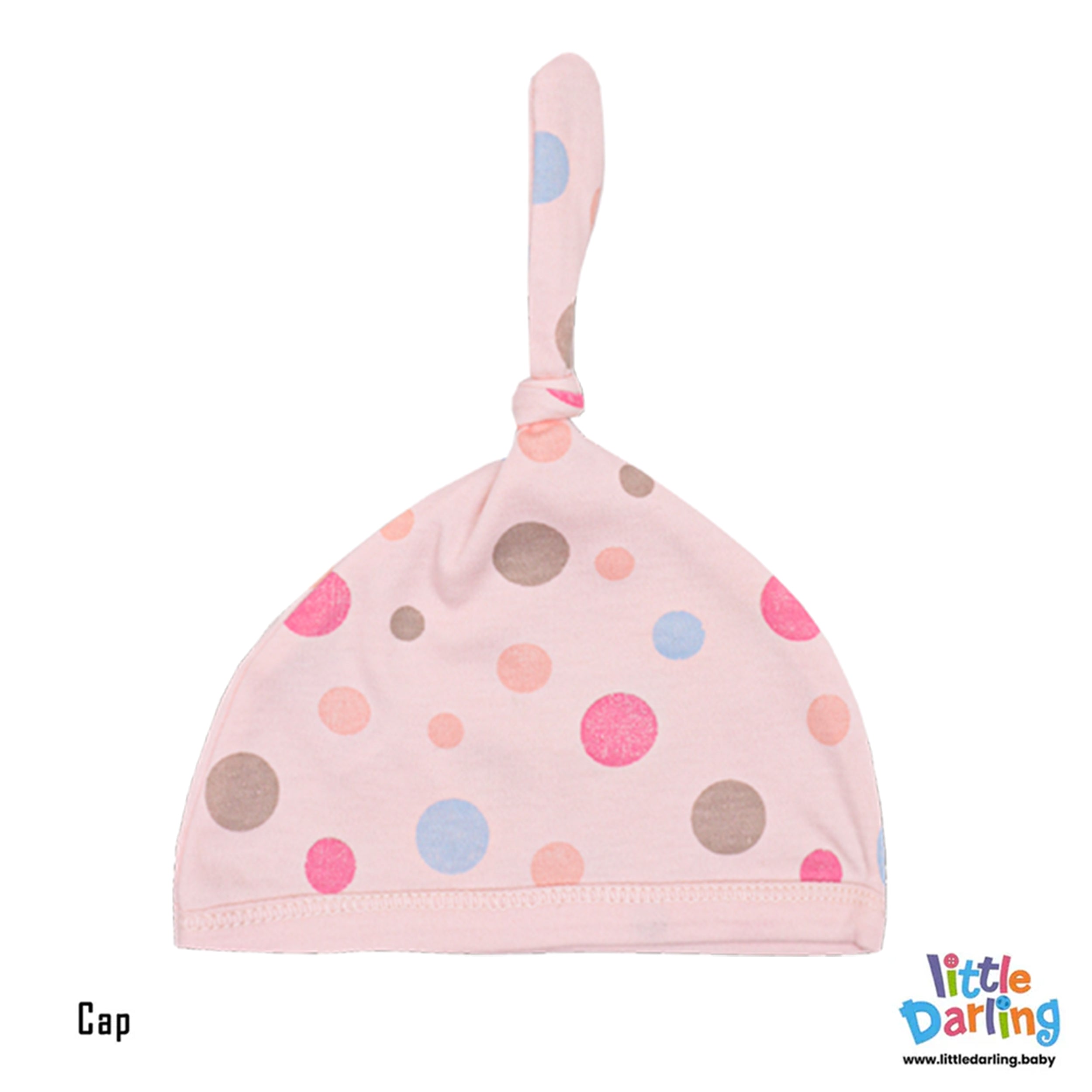 8 Pcs Gift set Polka Dot Print Pink Color by Little Darling