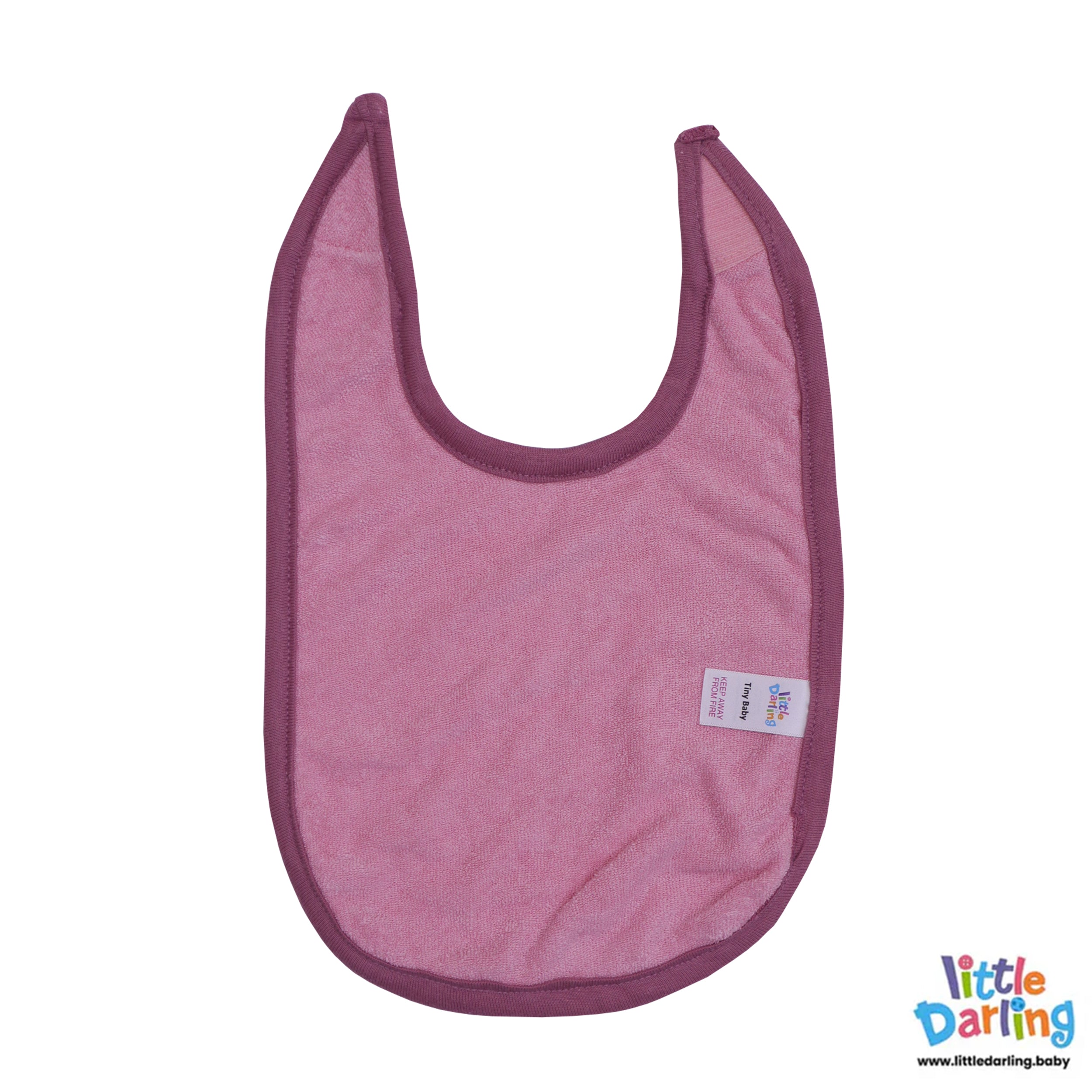 Baby Bibs Plain Colors Pack of 3 by Little Darling