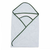 Baby Wrapping Sheet Mint Green Hooded | Little Darling