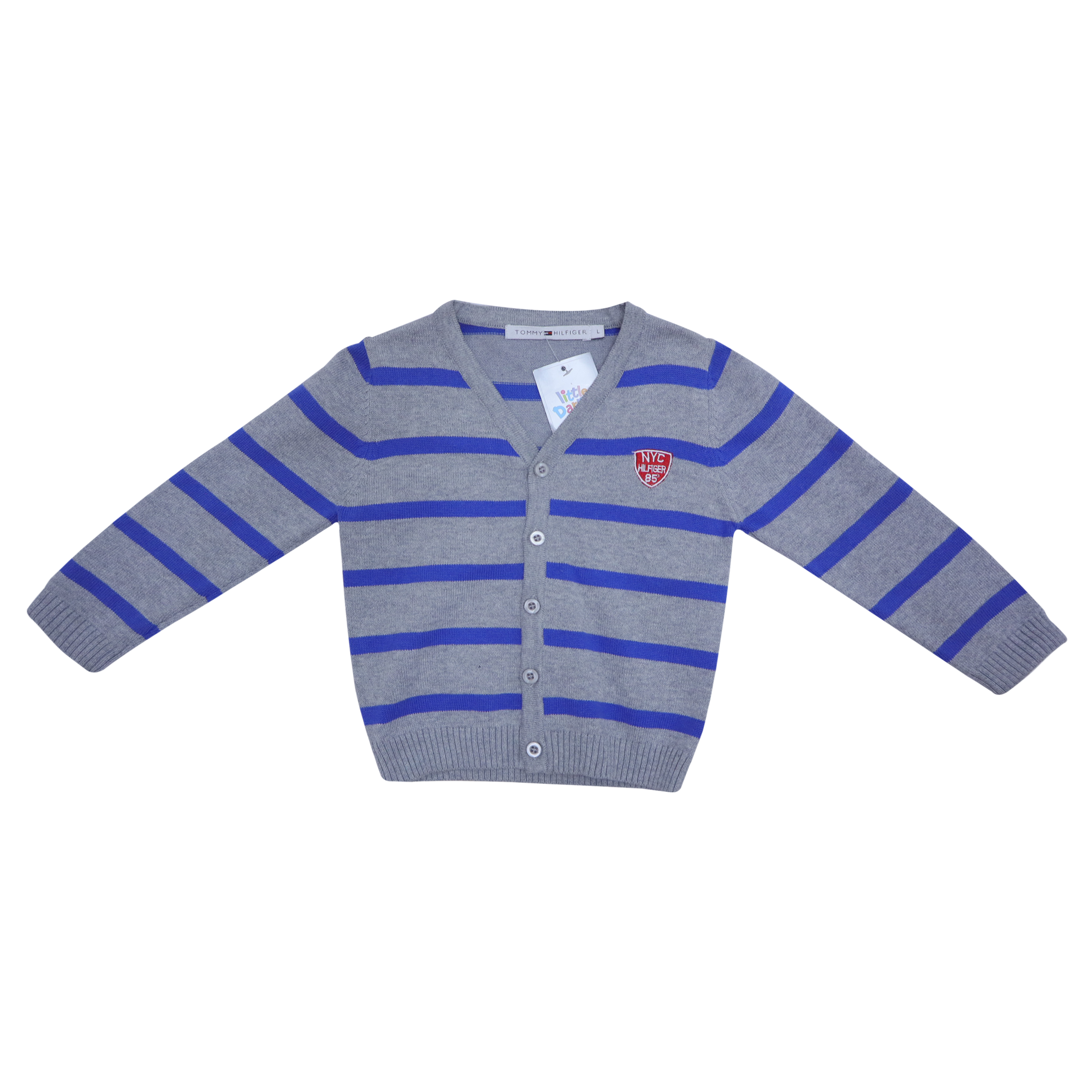 Baby Woolen Strips Jumper by TOMMY