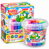 Kiddy Modelling Clay Set Bright Colors for Kids