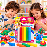 NARA Modelling Clay Set 8 Colors with Tools 100g