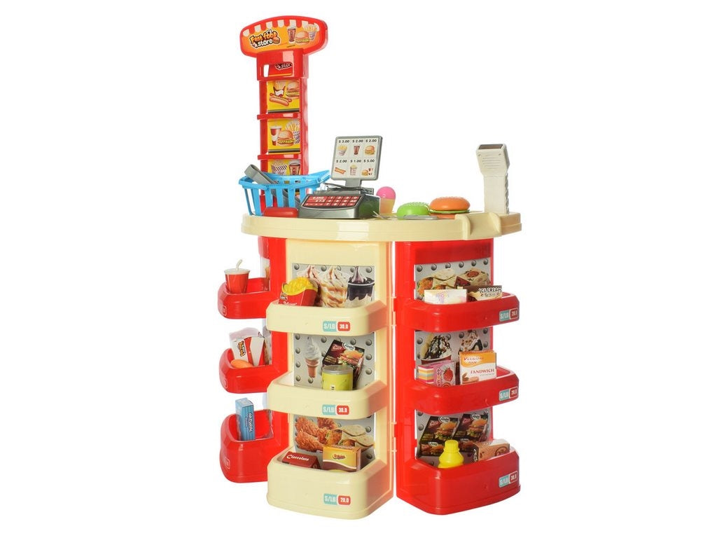 Kids Fast Food Restaurant Play Set