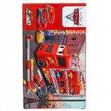 Kids Racing Car Transporter Track Set