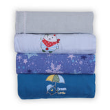Baby Receiving Blankets Pack of 4 | Little Darling