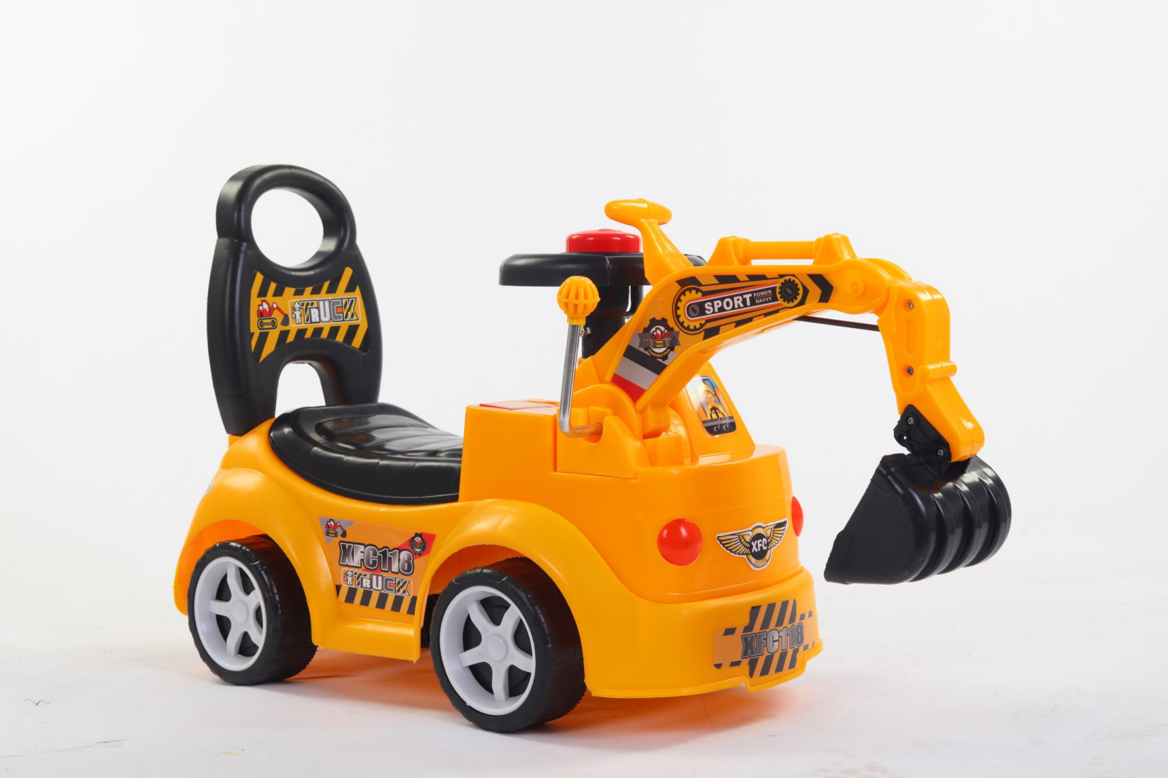 Kids Ride-On Excavator – Digger Truck Toy