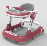 Baby Walker with Activity Tray – Adjustable & Foldable Design