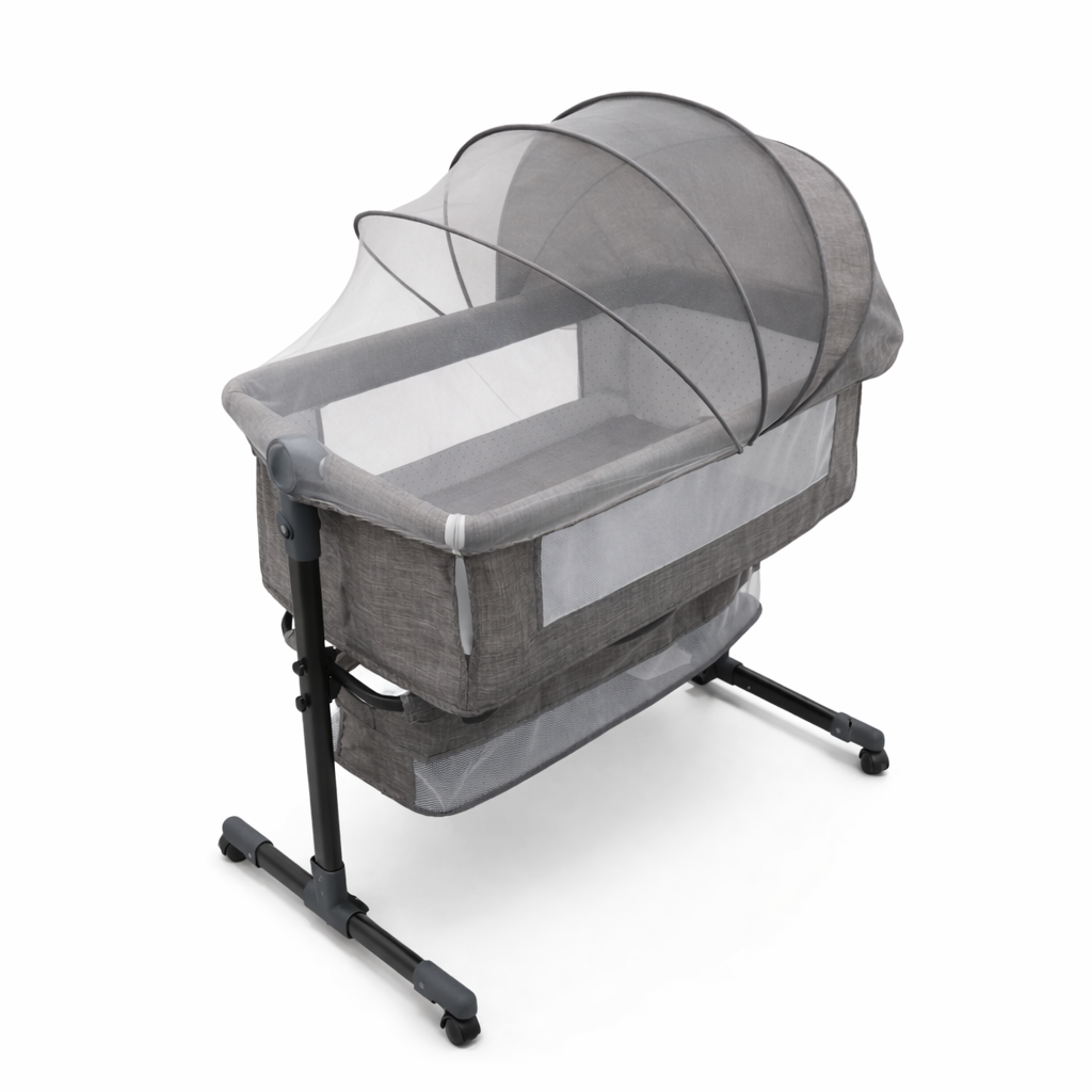 Portable Baby Bassinet with Mosquito Net for Newborns
