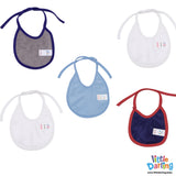 Baby Bibs Pack of 5 Multi Color | Little Darling