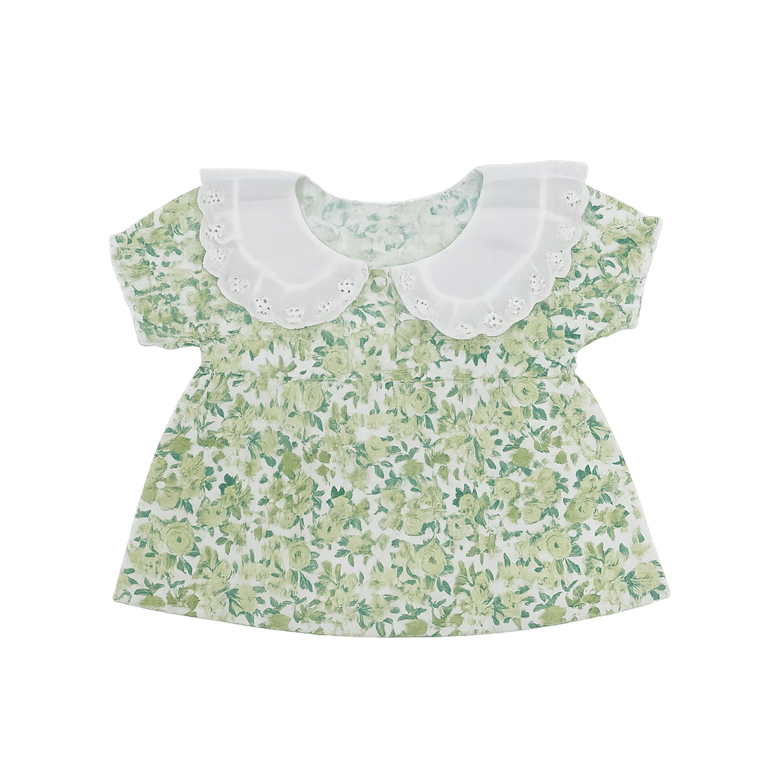 Baby Girls Floral Top & Green Pants 2 Piece Set