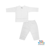 Baby Night Suit White Color | Little Darling