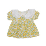 Baby Girls Floral Top & Yellow Pants 2 Piece Set