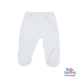 Baby Woolen Waffle Knit 4-Piece Giftset White | Little Darling