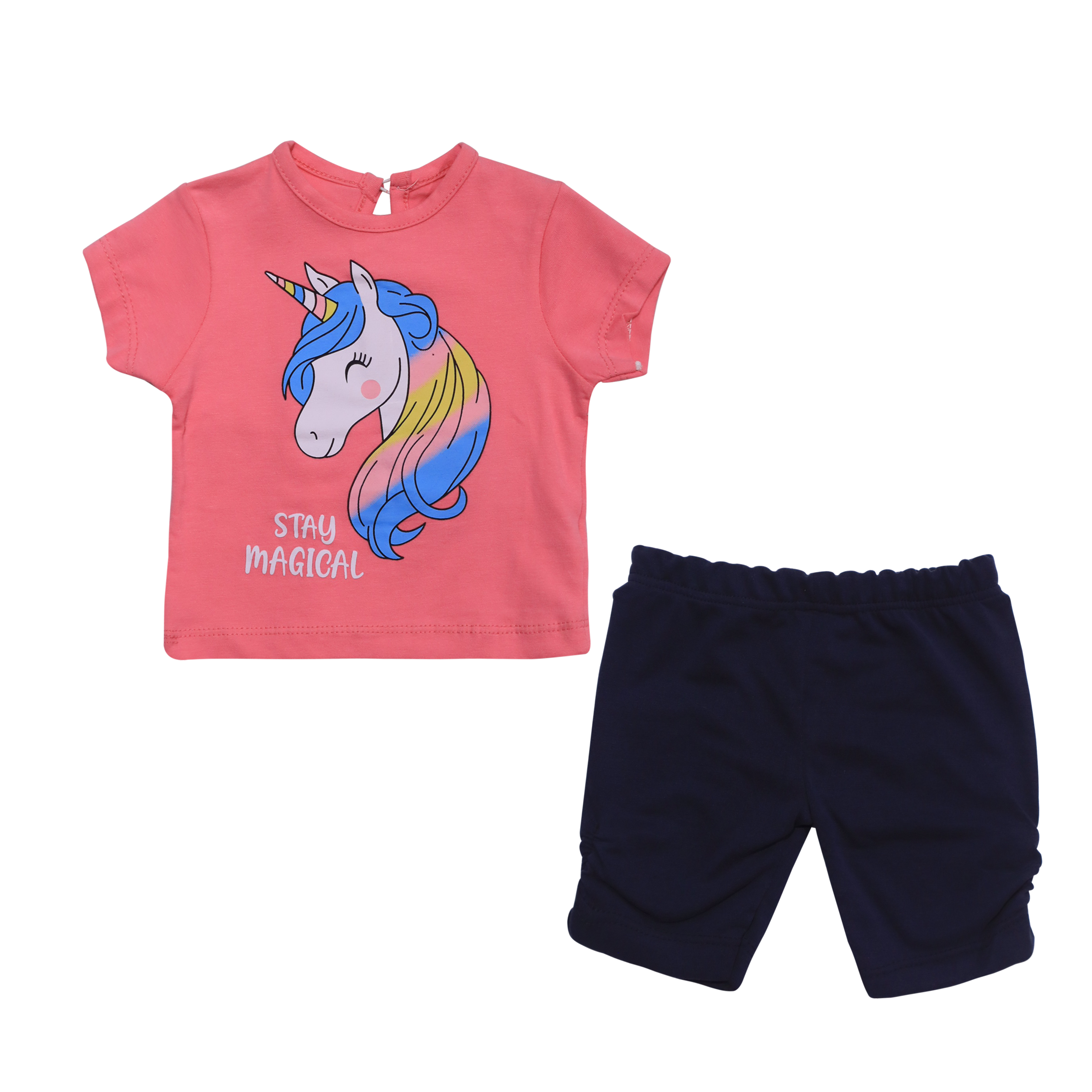 Girls Outfit Set Unicorn Print