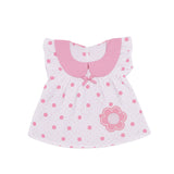 Baby Girls Pink Polka Dot Top & Shorts Set