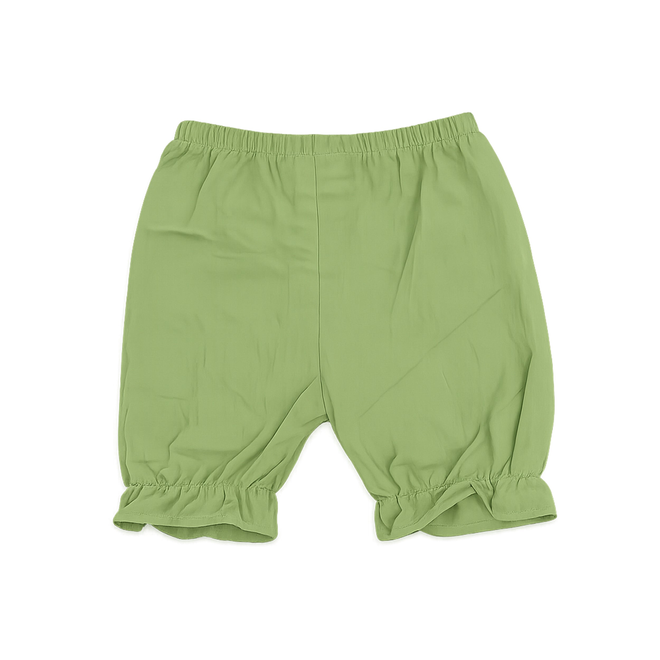 Baby Girls Green Polka Dot Top & Shorts Set
