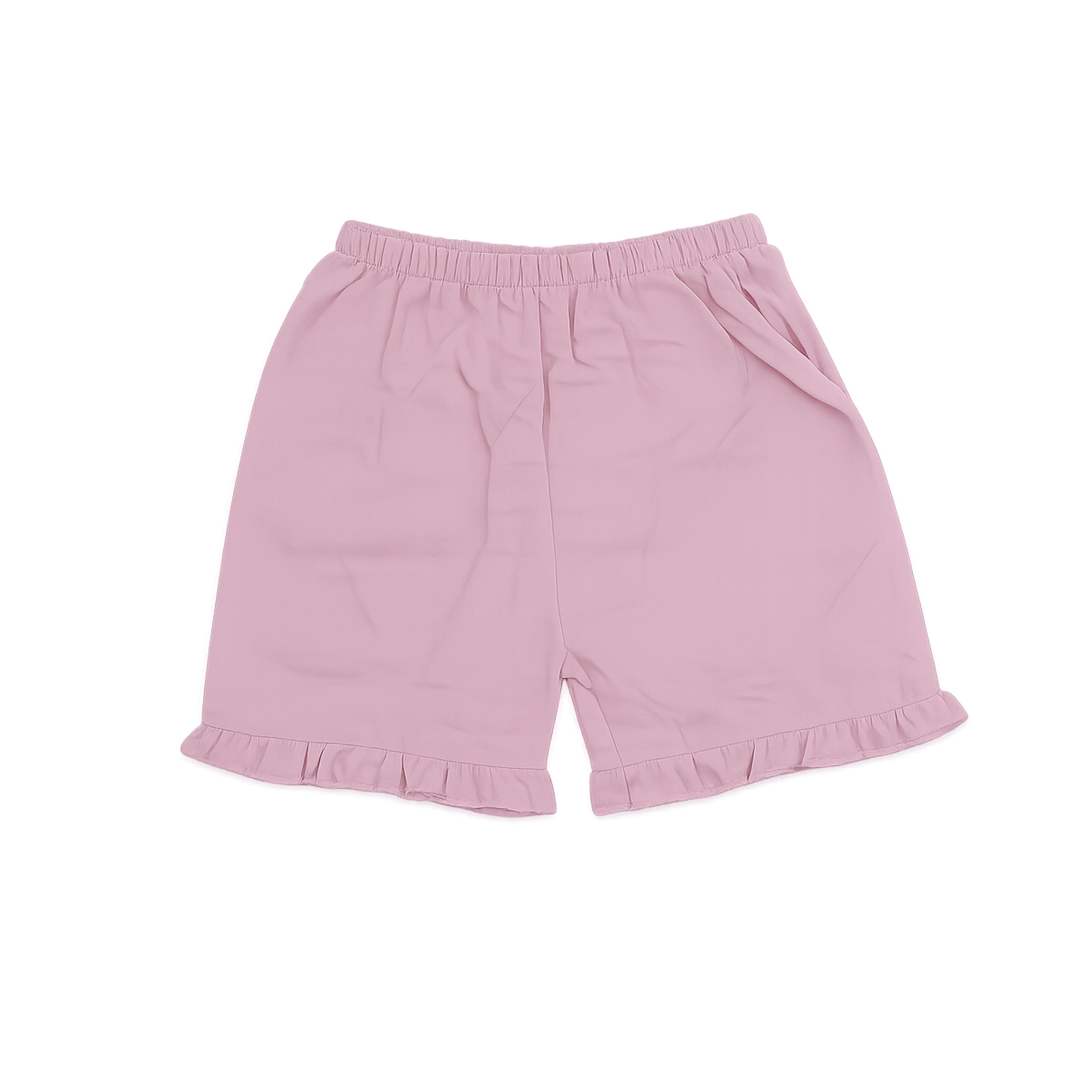 Baby Girls Pink Bow Top & Shorts Set