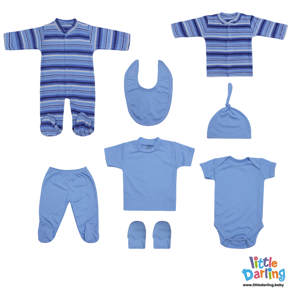 8 Pcs Gift set Terry strips | Little Darling Price in Pakistan
