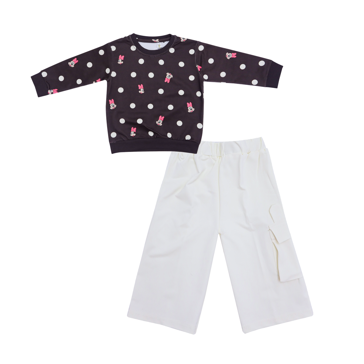 Polka Dot Two Piece Outfit Set Price in Pakistan