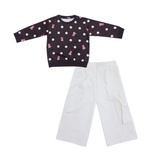 Polka Dot Two Piece Outfit Set