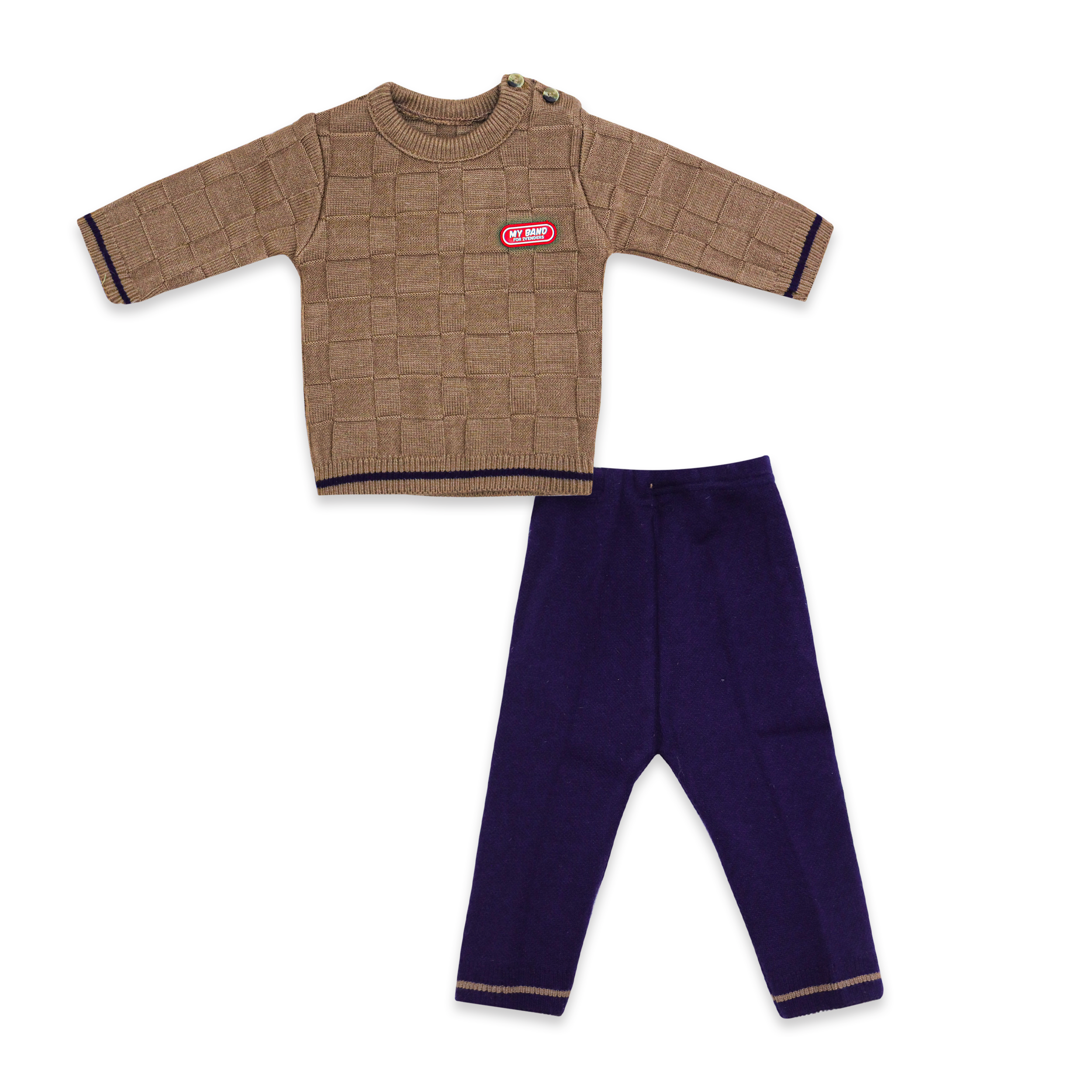 Kids Knit Sweater with Lower Set