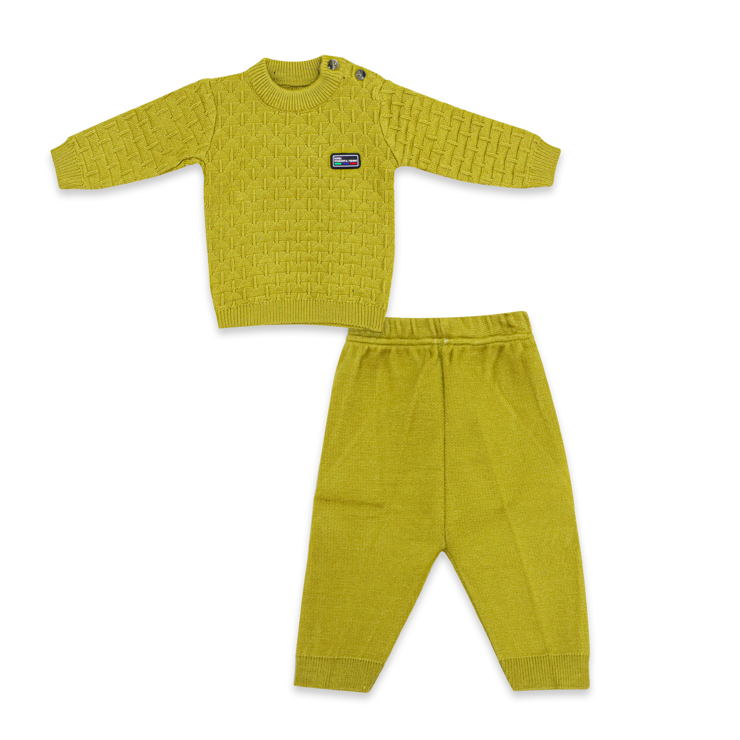 Kids Knit Sweater with Lower Set